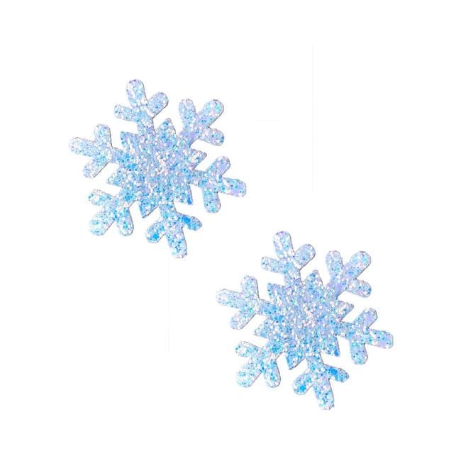 Neva Nude Pasty Snowflake Glitter Frost Pasties, image 1