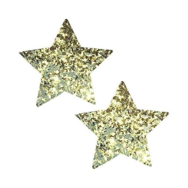 Neva Nude Pasty Star Super Chunky Glitter Gold, image 1