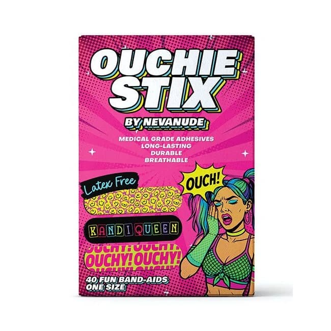 Neva Nude Plur Vibes Ouchie Stix Bandages Pack of 40, image 1