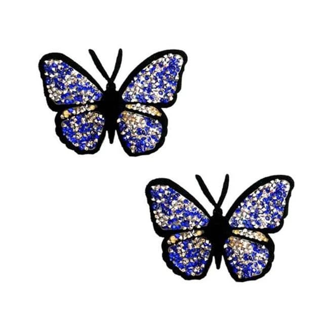 Neva Nude Reusable Pasty Butterfly Jewels Pasties, image 1