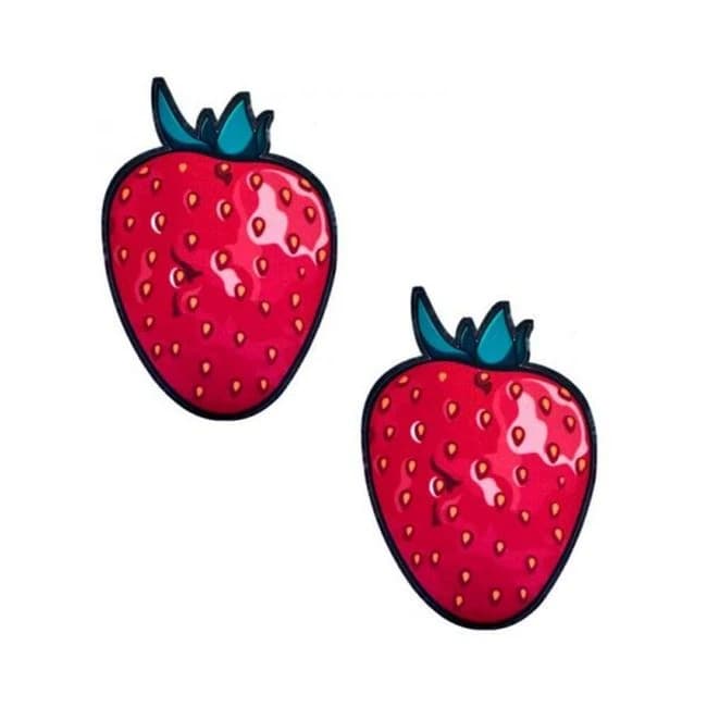 Neva Nude Sinfully Sweet Strawberry Edible Nipple Pasties, image 1