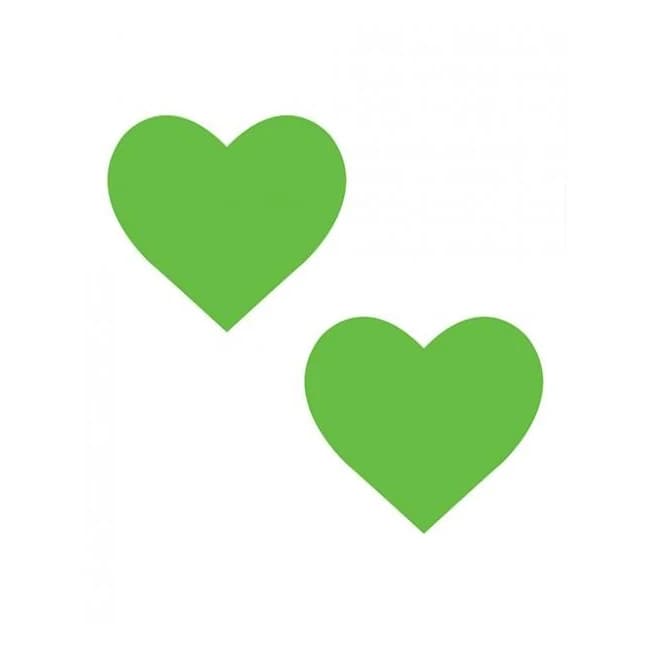 Neva Nude Temperature Reactive Heart Pasties, image 1