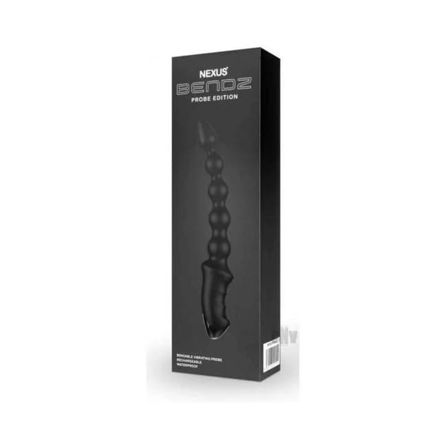 Nexus Bendz Prostate Edition Bendable Vibrating Prostate Massager with Remote Black, image 1