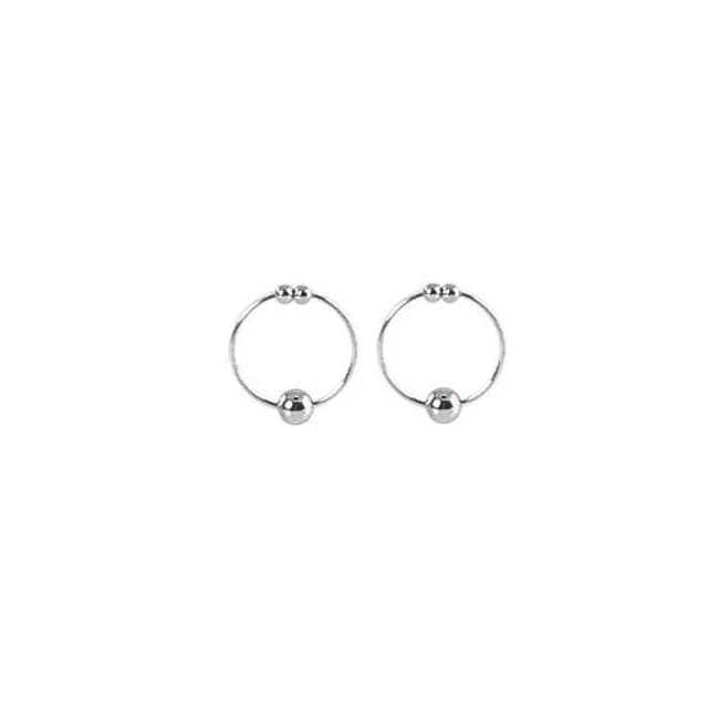 NIPPLE PLAY NIPPLE RING-SILVER - Image 1
