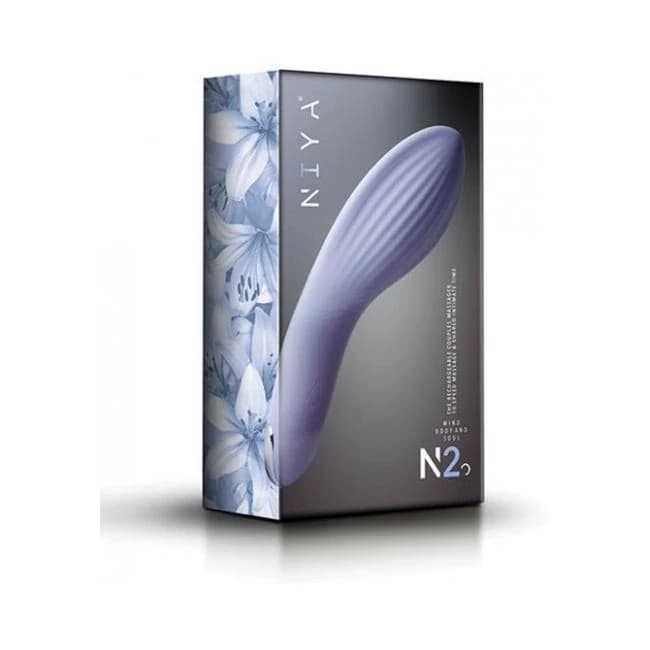 Niya 2 Couples Massager Cornflower Rebranded Packaging, image 1