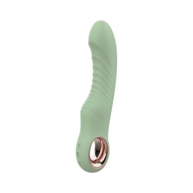 Nobu Gwen G-Spot Vibrator w/ Removable Bullet - Green, image 1