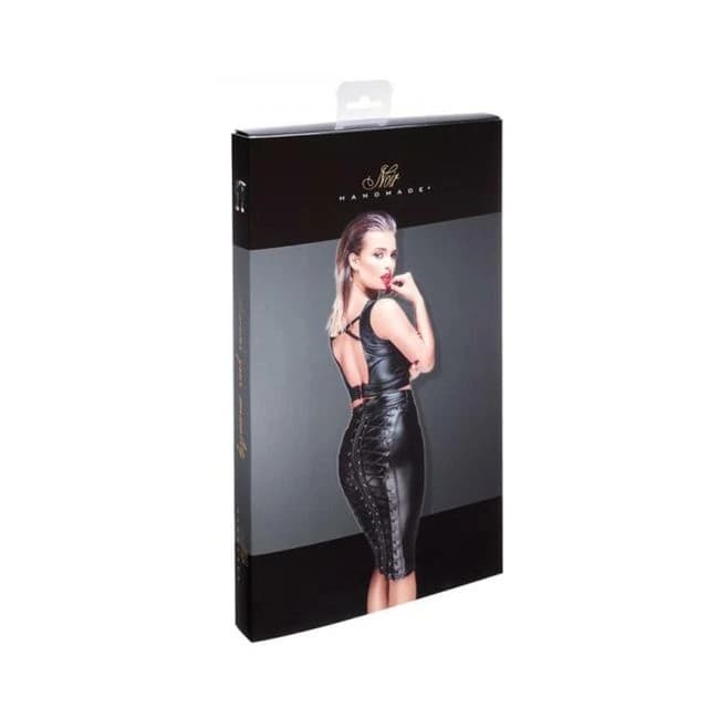 Noir Handmade Powerwetlook Pencil Skirt, image 1