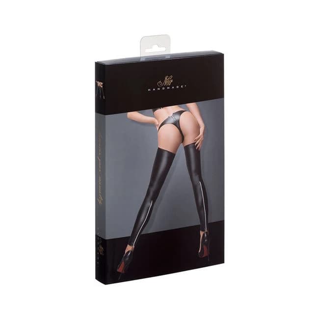 Noir Powerwetlook Stocking/panty Medium Packaging Box, image 1