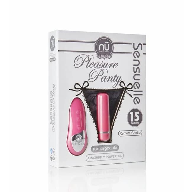 Nu Sensuelle Pleasure Panty Bullet w/ Remote Control 15 Function -, image 1