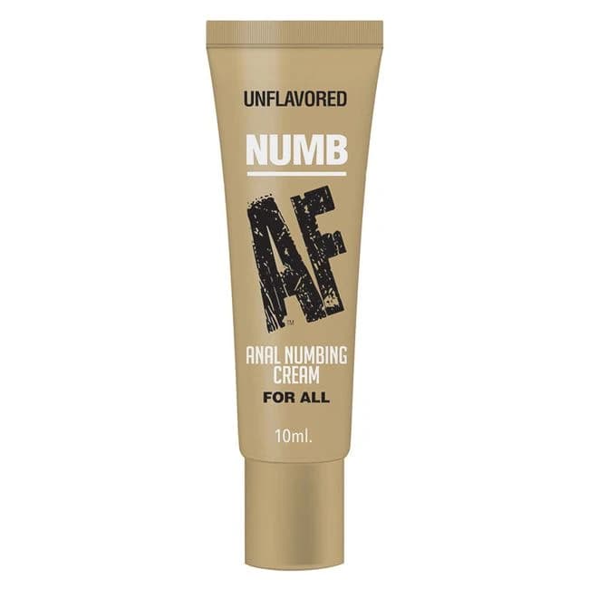 Numb Af Anal Numbing Cream-Unflavored 10ml Tube, image 1