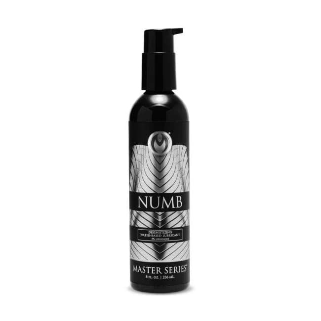 Numb Desensitizing Water Based Lubricant 3.5 Percent Lidocaine 8oz, image 1