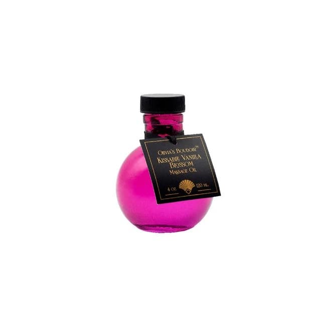 Olivia's Boudoir Kissable Oil 4oz. - Vanilla Blossom, image 1