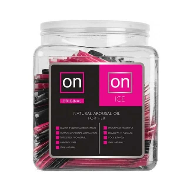 On for Her Arousal Gel Single Use Original & Ice Tub of 75, image 1