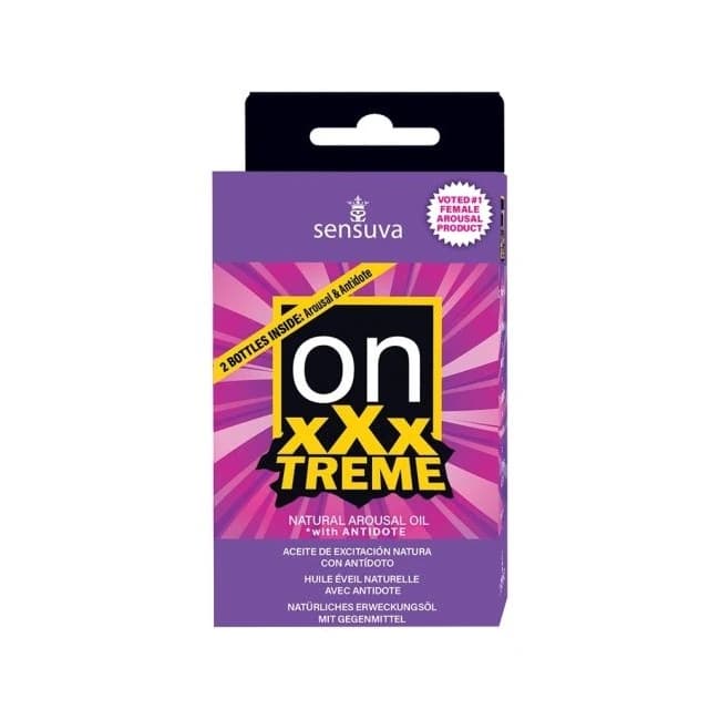 On Xxxtreme Arousal Oil 0.17 Fl Oz with Antidote Oil, image 1