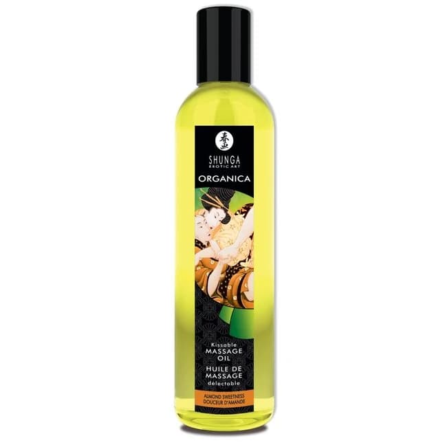 ORGANICA KISSABLE MASSAGE OIL ALMOND SWEETNESS - Image 1