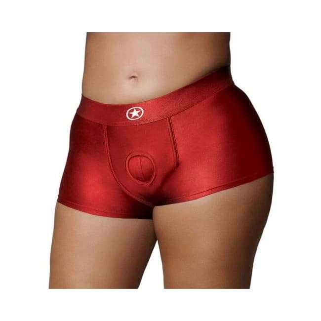Ouch! Vibrating Strap-on Boxer, image 1