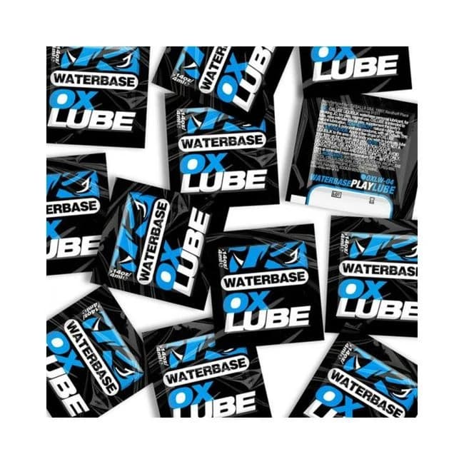 Oxballs Liquislik Waterbase Oxlube Singlet 50/bag - Image 1 Oxballs Liquislik Waterbase Oxlube Singlet 50/bag - Image 1