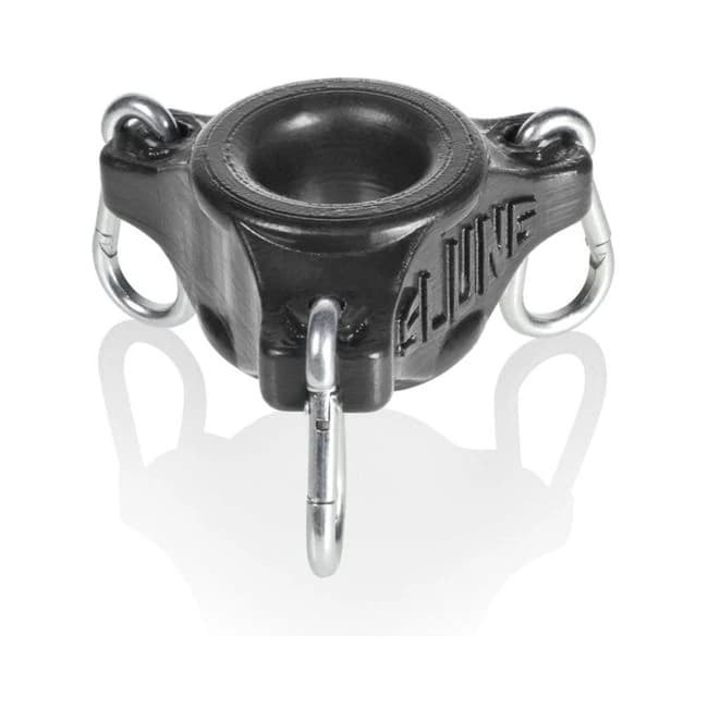 Oxballs Slung, Ballstretcher with 3 Carabiners, Black, image 1