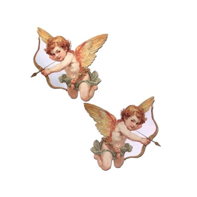 Pastease Cupid Cherub Vintage Breast Pasties Valentines Day, image 1