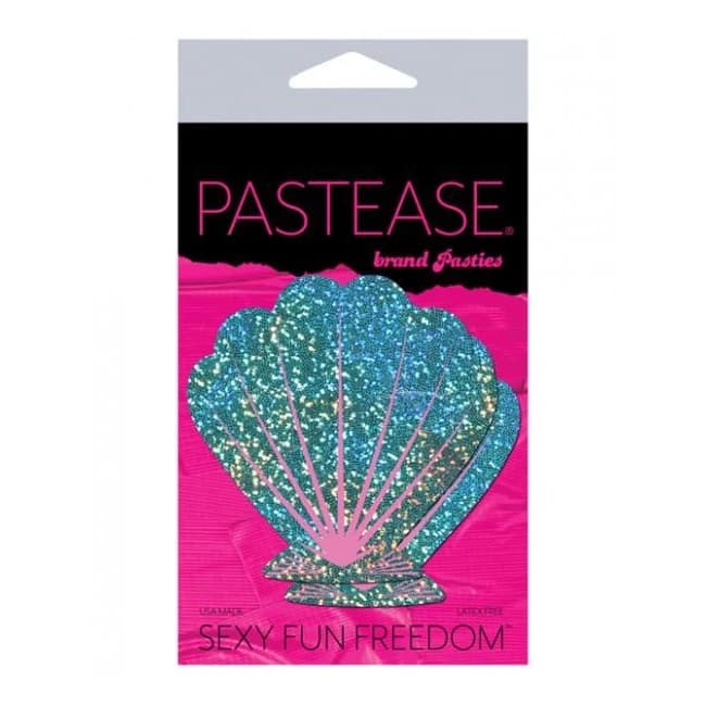 Pastease Glitter Shell - Seafoam Green and Pink O/S, image 1