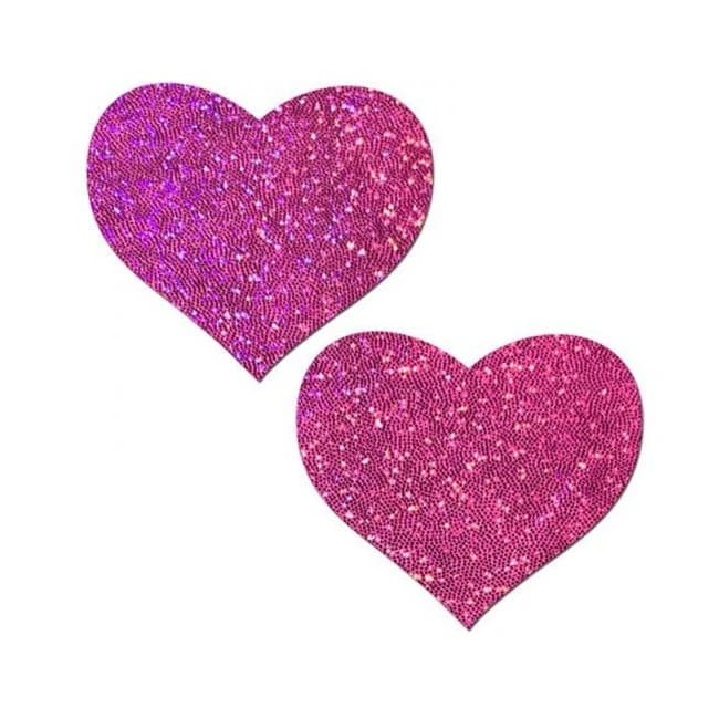 Pastease Love: Bubblegum Pink Hearts Nipple Pasties, image 1