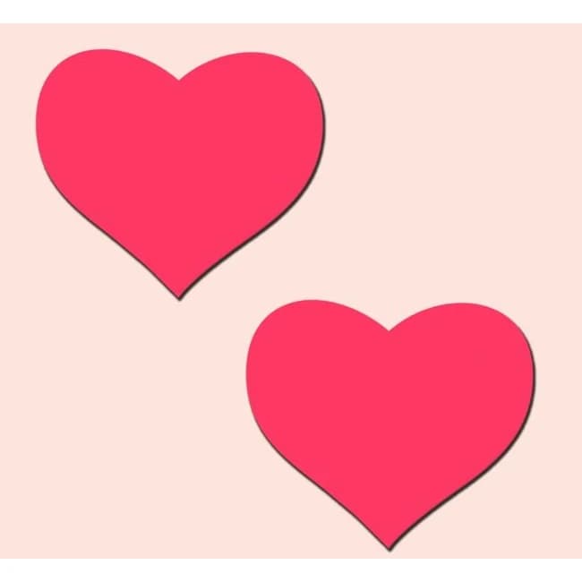 Pastease Love Glow in the Dark Neon Pink Hearts - Image 1 Pastease Love Glow in the Dark Neon Pink Hearts - Image 1