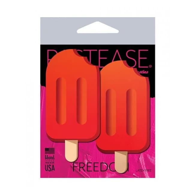 Pastease Premium Popsicle Ice Pop - Cherry Red O/S, image 1