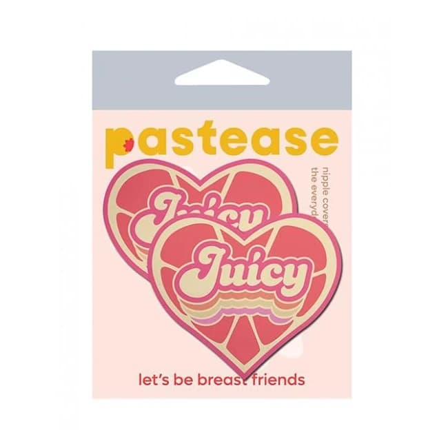 Pastease Premium Retro Heart Juicy - Pink Grapefruit O/S, image 1