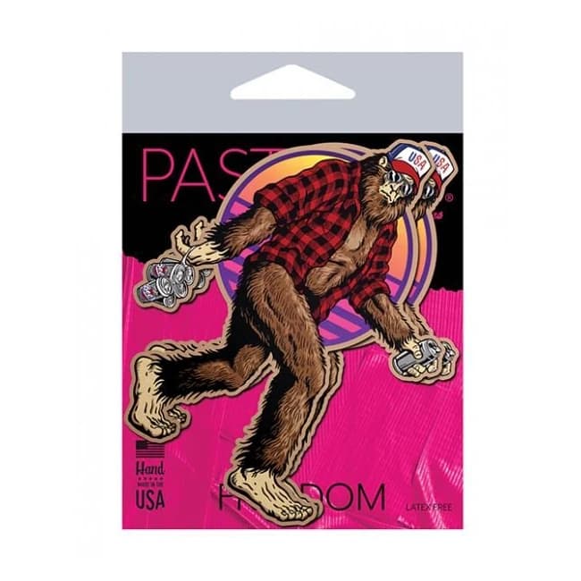 Pastease Premium Sasquatch Red Neck Big Foot - Brown O/S, image 1