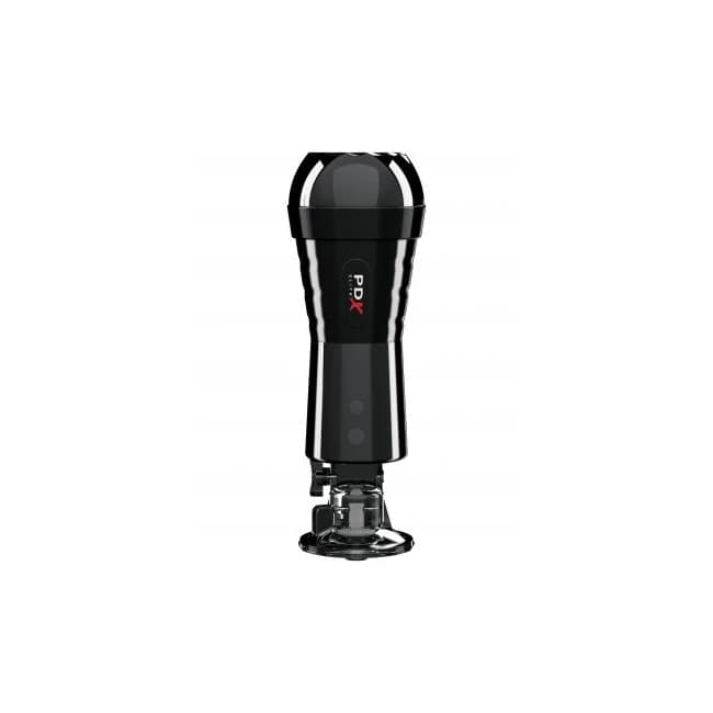 PDX ELITE COCK COMPRESSOR VIBRATING STROKER - Image 1