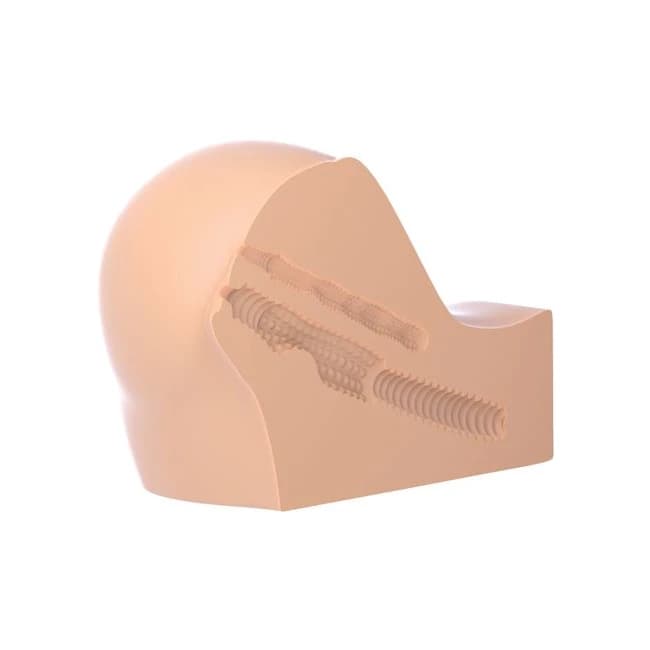 Pdx Fuck Me Silly to Go Petite Fantasy Bubble Butt Mega Stroker Light, image 1