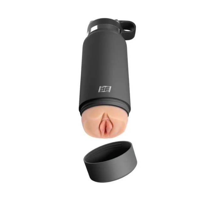 Pdx Plus Fuck Flask Private Pleaser Discreet Stroker Blue Bottle, image 1