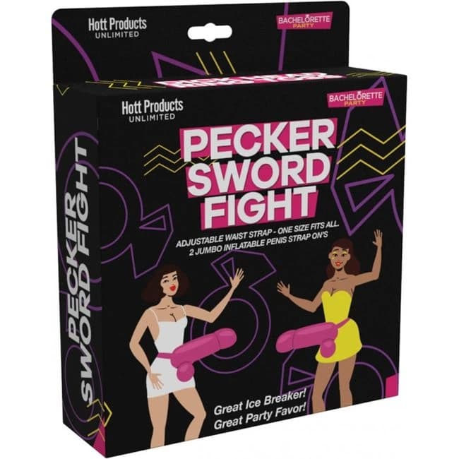 Pecker Sword Fight Game Strap on Large Penis 2 Pack - Image 1 Pecker Sword Fight Game Strap on Large Penis 2 Pack - Image 1