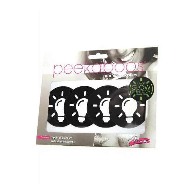 Peekaboos Glow in the Dark Light Bulb - Pack of 2, image 1
