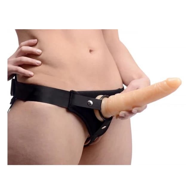 Peg Me Padded Strap on Harness with Back Support, image 1