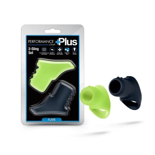 Performance Plus Flare 2 Cocksling Set Glow in the Dark - Image 1