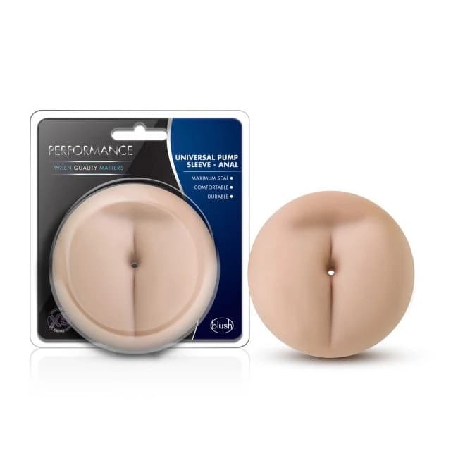 Performance Universal Pump Sleeve Anal Vanilla - Image 1 Performance Universal Pump Sleeve Anal Vanilla - Image 1