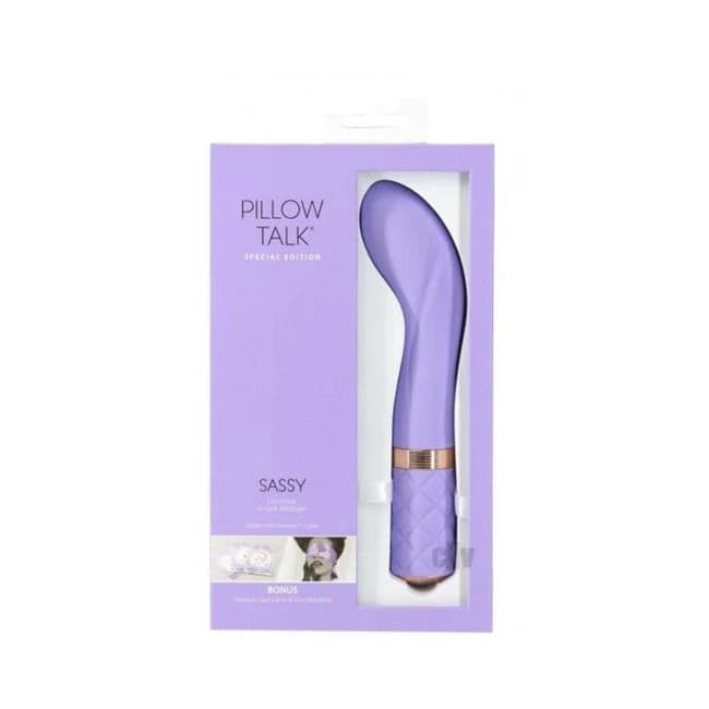 Pillow Talk Special Edition Sassy G-spot Massager with Swarovski Crystal Purple - Image 1 Pillow Talk Special Edition Sassy G-spot Massager with Swarovski Crystal Purple - Image 1