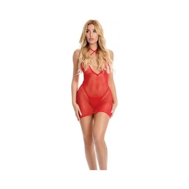 Pink Lipstick Spellbinding Dress, image 1