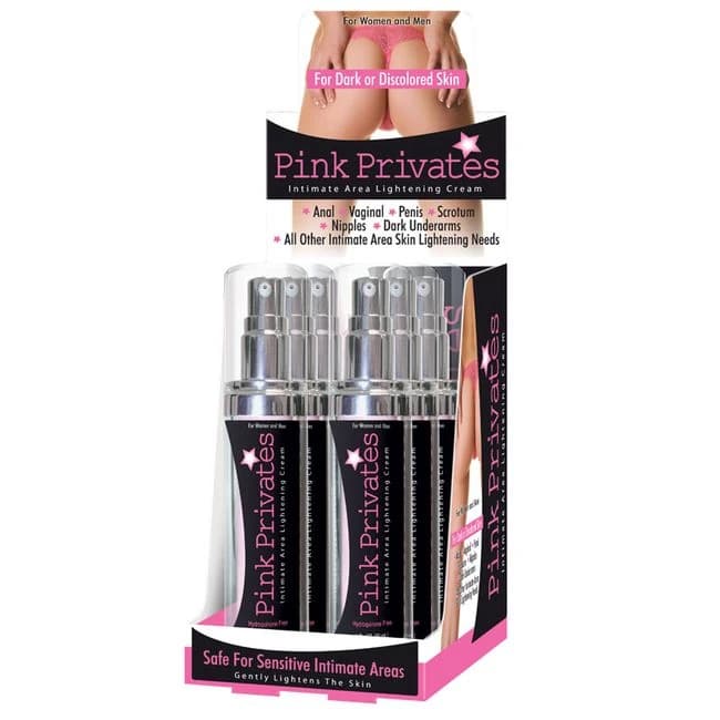 Pink Privates 1 Oz 6pc Bottle Counter Display - Image 1 Pink Privates 1 Oz 6pc Bottle Counter Display - Image 1