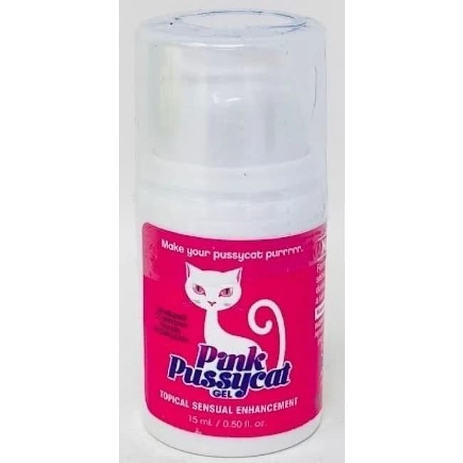Pink Pussycat Gel Topical Sensual Enhancement .5 Oz - Image 1 Pink Pussycat Gel Topical Sensual Enhancement .5 Oz - Image 1