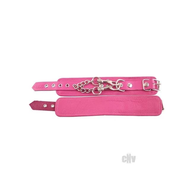 Plain Leather Wrist Cuffs, image 1