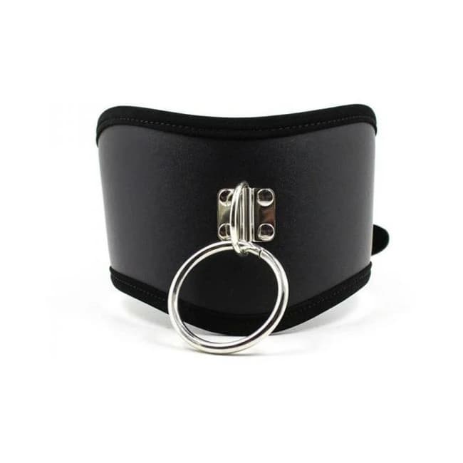 Ple'sur Pvc Adjustable Posture Collar with O-Ring Black, image 1
