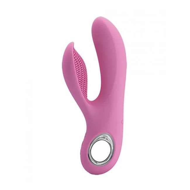 Pretty Love Canrol Nubby Rabbit Vibe 7 Function Pastel Pink, image 1