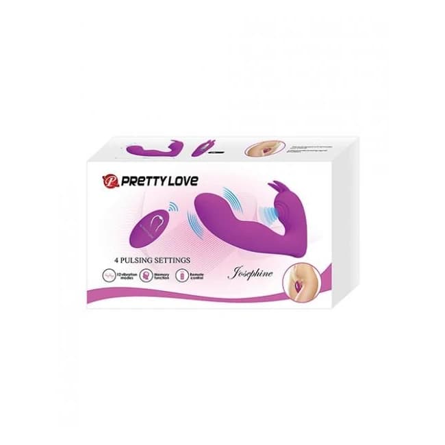 Pretty Love Josephine Wearable Vibrating Bunny - Fuchsia, image 1