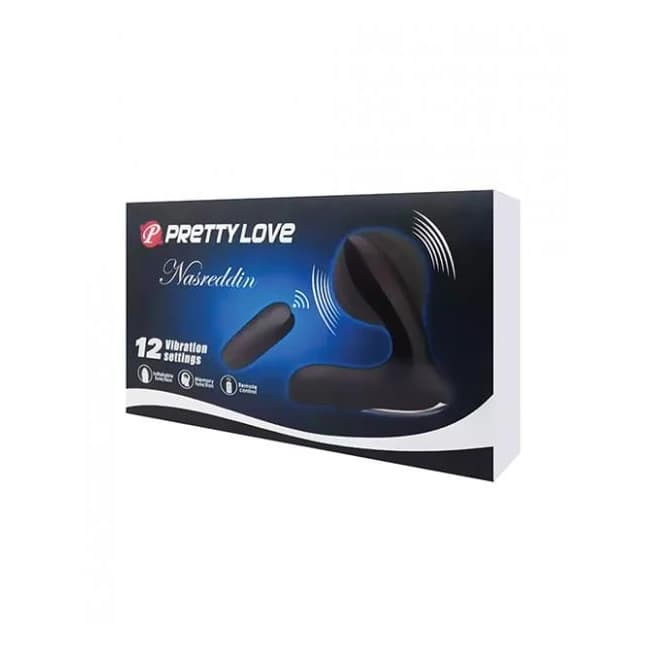 Pretty Love Nasreddin Inflatable Prostate Massager - Black - Image 1 Pretty Love Nasreddin Inflatable Prostate Massager - Black - Image 1