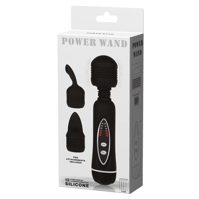 Pretty Love Power Wand with Attachments-Black, image 1