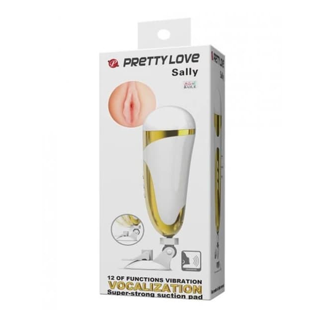 Pretty Love Sally Stroker 12 Function White Gold, image 1