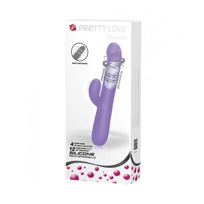Pretty Love Truman Wavy Rotation Rabbit - Lilac, image 1