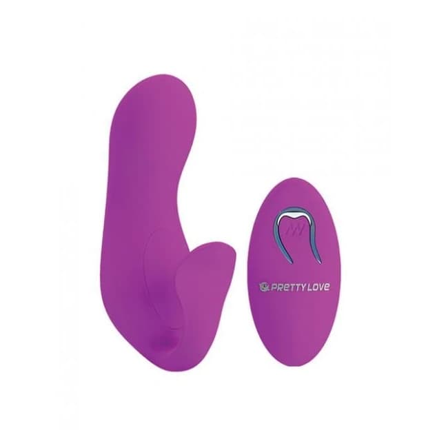 Pretty Love Tyler Couples Stimulator with Remote 12 Function Fuchsia, image 1